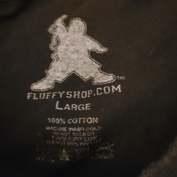 LARGE Gabriel Iglesias Fluffy Tour T Shirt  I'm Not Fat I'm Fluffy - Picture 4 of 4